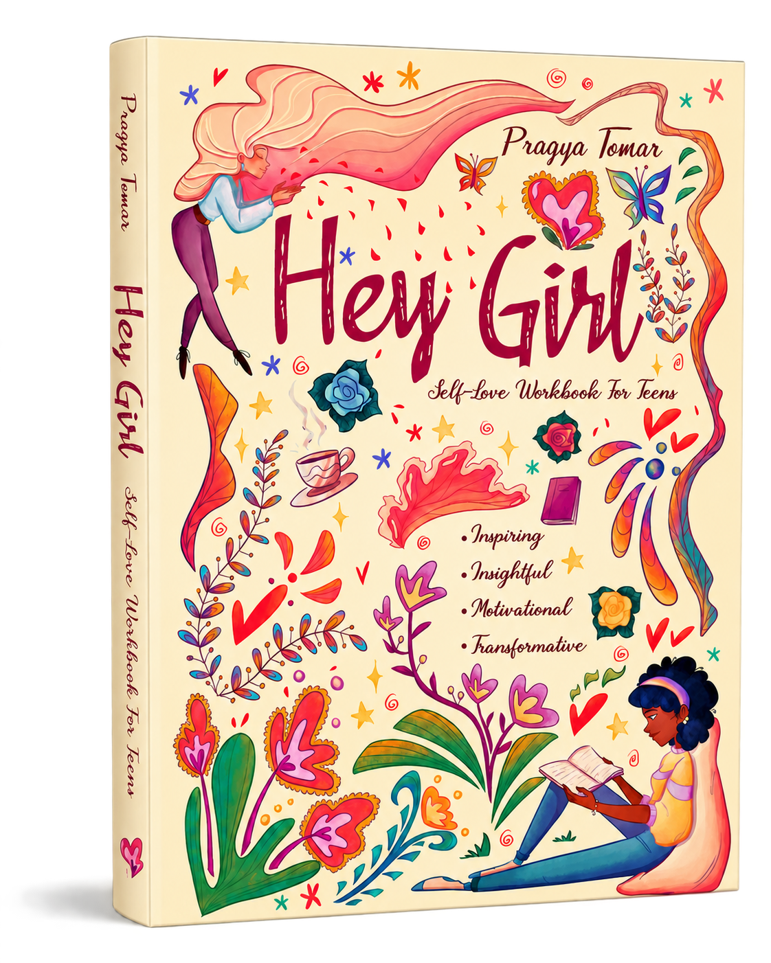 Hey Girl! Self-Love Workbook for Teens book cover