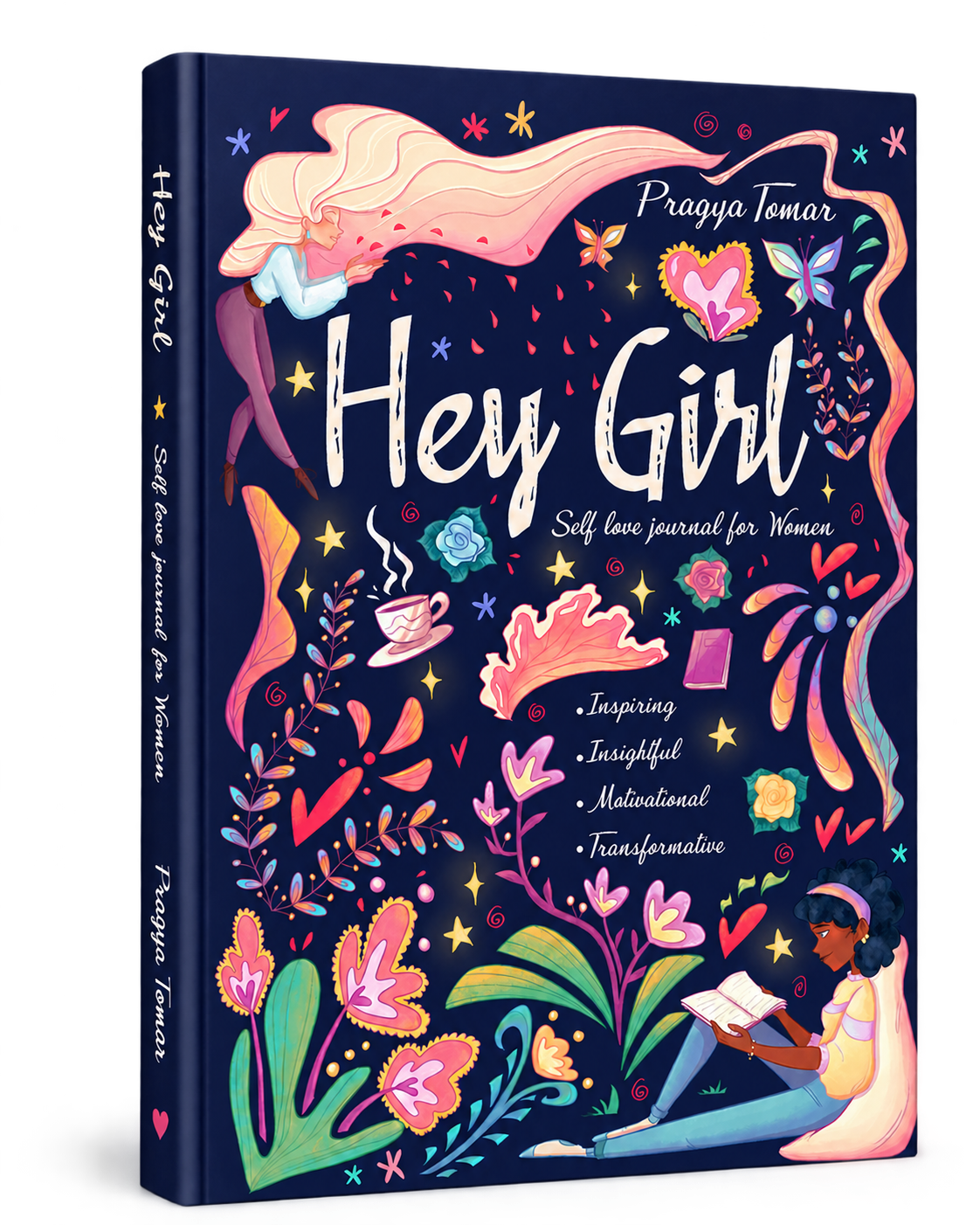 Hey Girl! Self-Love Journal for Women book cover