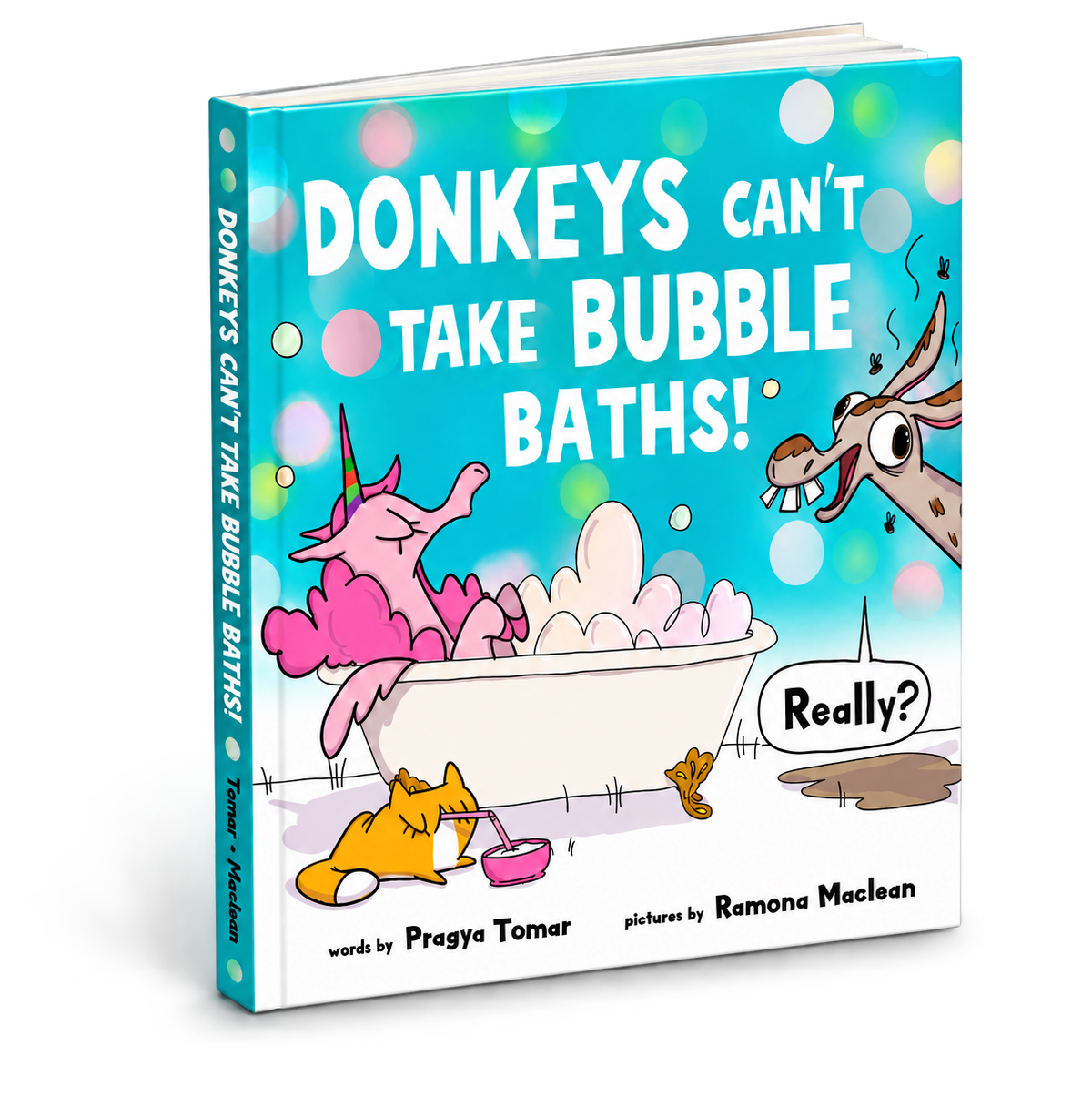 Donkeys Can’t Take Bubble Baths! book cover