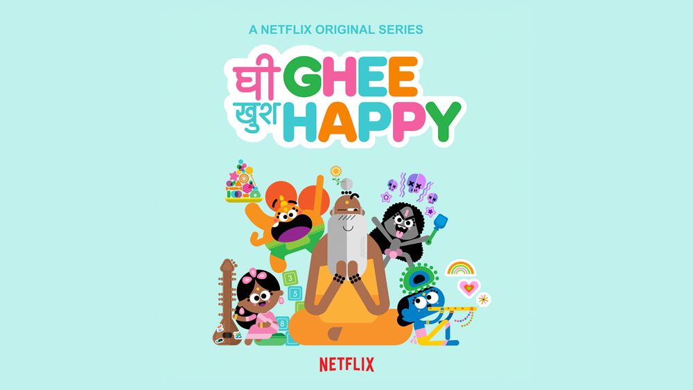 Ghee Happy Netflix Original Series artwork